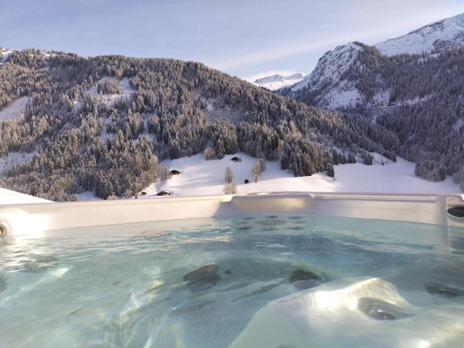 Aux Fermes De La Croix, Maison D'Hotes, Spa Hauteluce Rom bilde