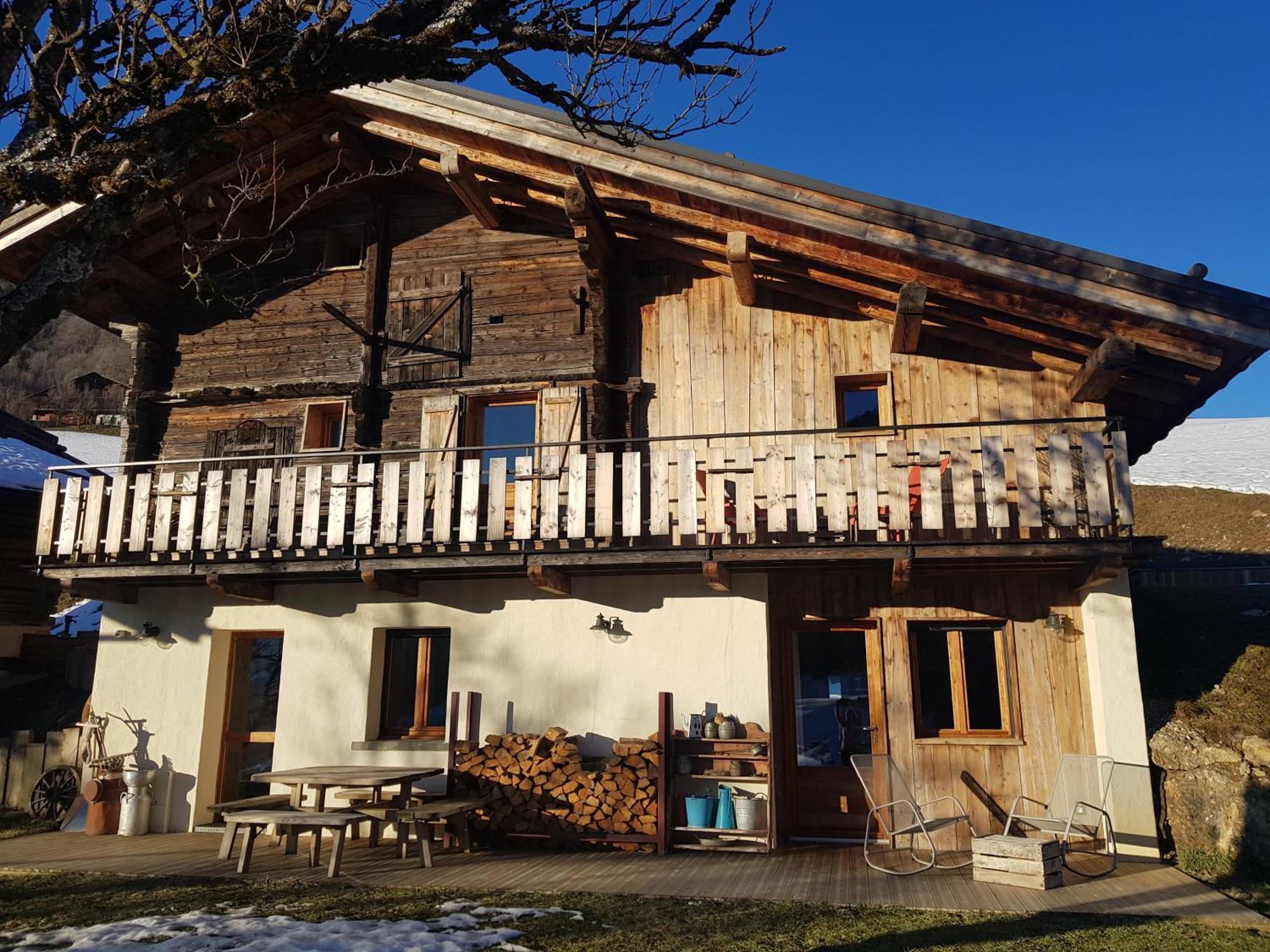 Aux Fermes De La Croix, Maison D'Hotes, Spa Hauteluce Eksteriør bilde